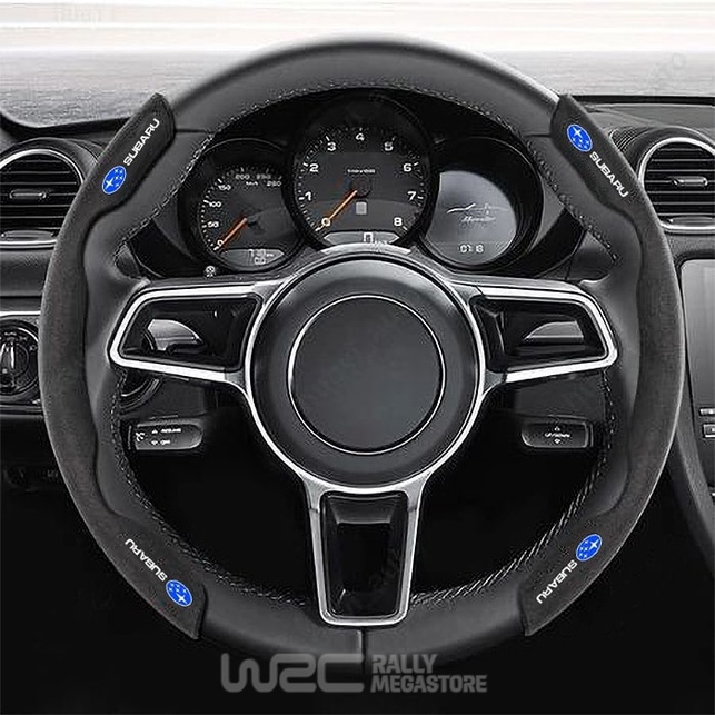 COUVRE VOLANT NOIR POUR VOITURE SUBARU